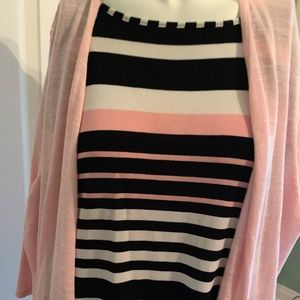 Blouse with Cardigan Set